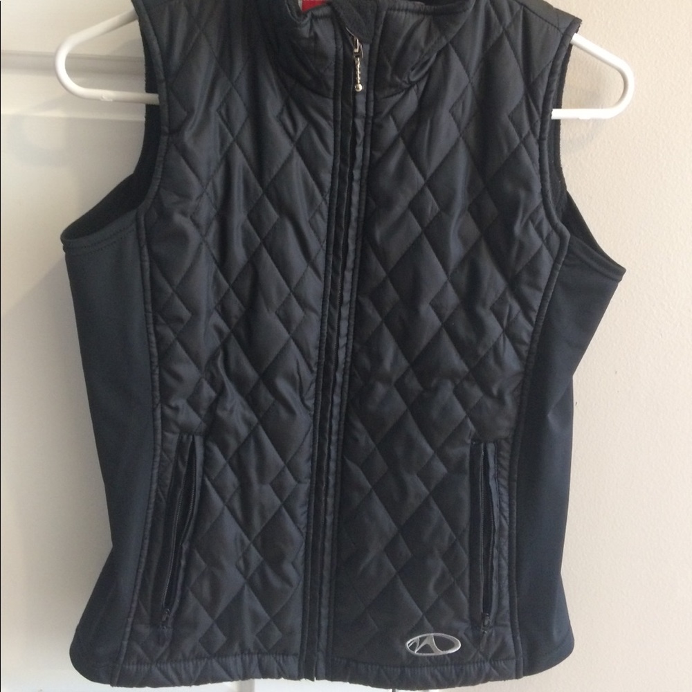 Marker Quilted Fleece Lined Ski Vest - S